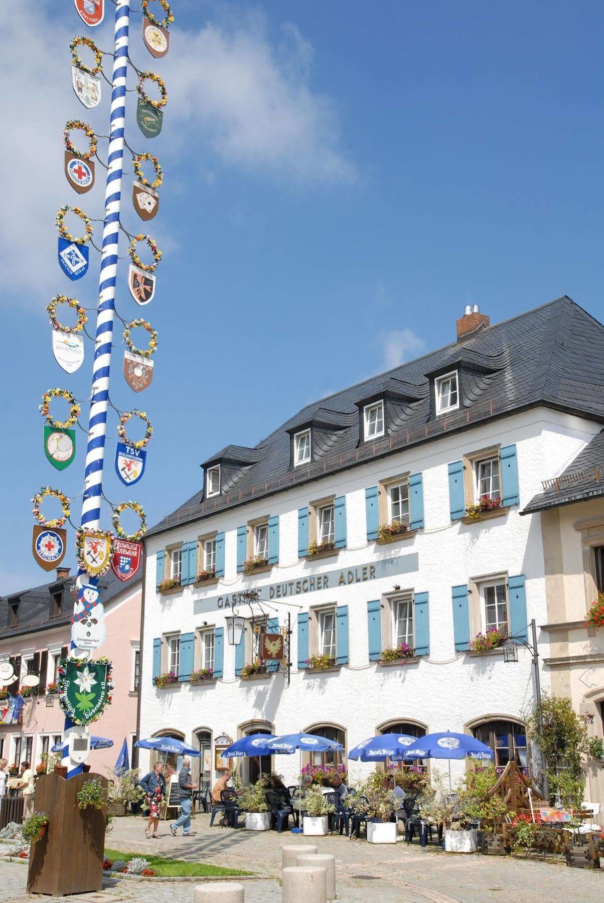 Gasthof Deutscher Adler Und Hotel Puchtler Bischofsgrün Екстериор снимка